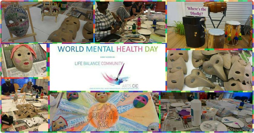 using the arts to celebrate world mental health day and raise awareness