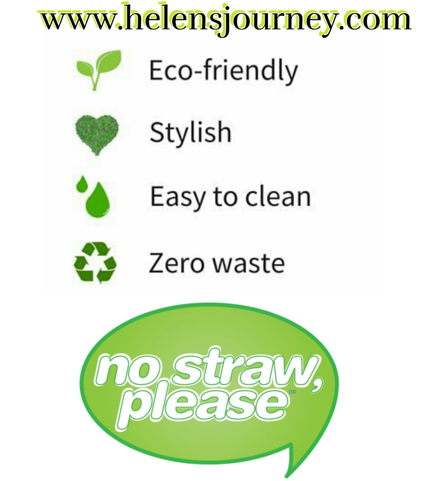 Say no to plastic straws use eco-friendly straws