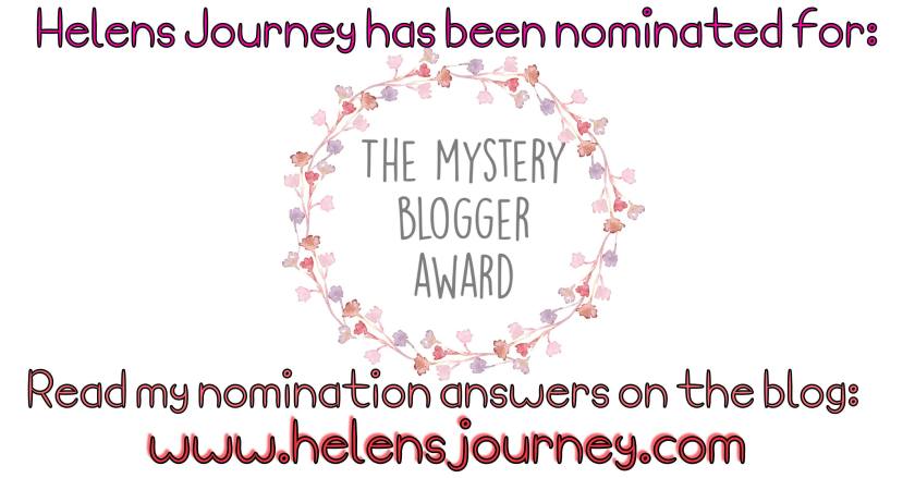 helens journey blog wins mystery blogger award