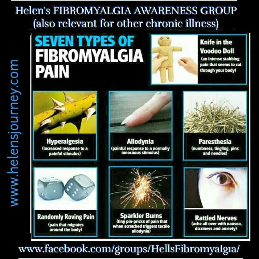 7 types of fibromyalgia pain - helens fibromyalgia awareness support group on facebook