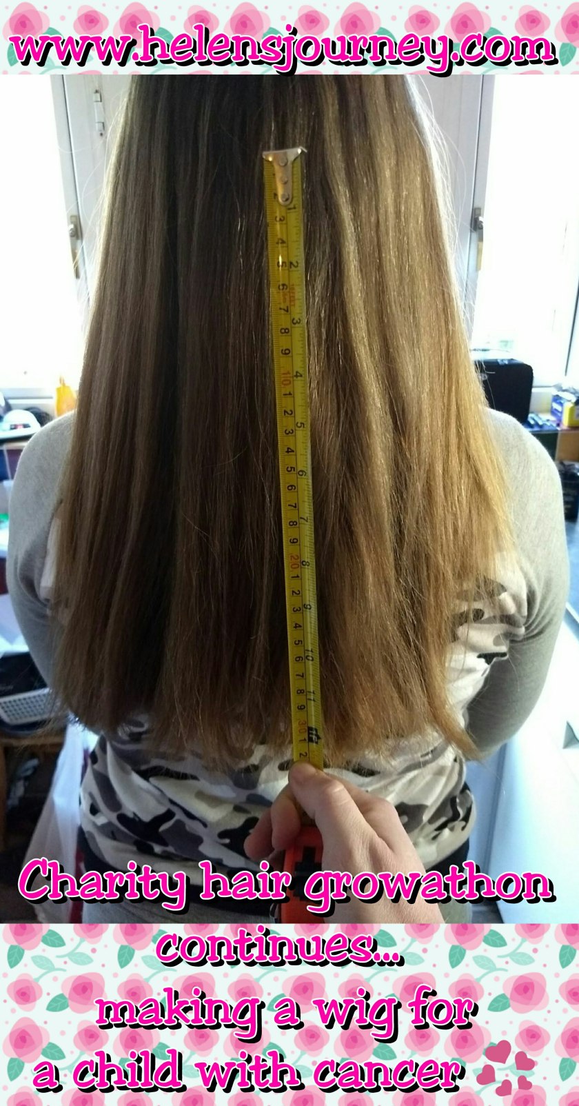 what i've learnt from growing my hair for 3 years for charity, to make a wig for a child with cancer. blog post by Helen's Journey Blog www.helensjourney.com long hair coz i care